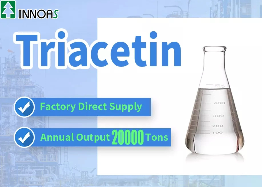 Glyceryl Triacetate 102-76-1 Aromatic Fixative for Chemical Plant